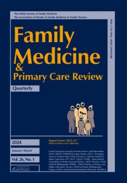 Prenumerata 2024 Family Medicine & Primary Care Review
