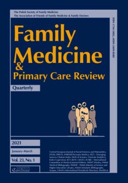 Zeszyt 1/21 Family Medicine & Primary Care Review