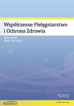 Zeszyt 2/2014 Współczesne Pielęgniarstwo i Ochrona Zdrowia 
