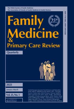 Rocznik 2023 Family Medicine & Primary Care Review