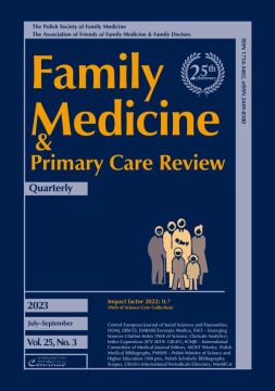 Zeszyt 3/23 Family Medicine & Primary Care Review