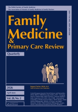 Zeszyt 2/26 Family Medicine & Primary Care Review